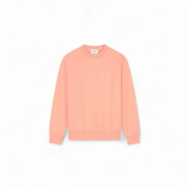 ØLÅF - BRUSHSTROKE FACE CREWNECK