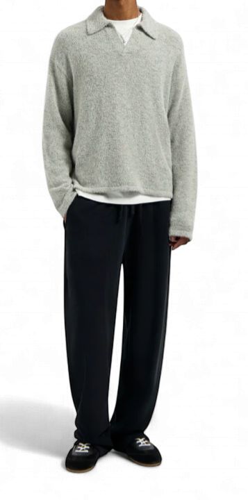 ØLÅF - SIGNATURE KNITTED POLO