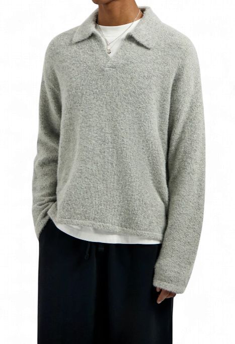 ØLÅF - SIGNATURE KNITTED POLO