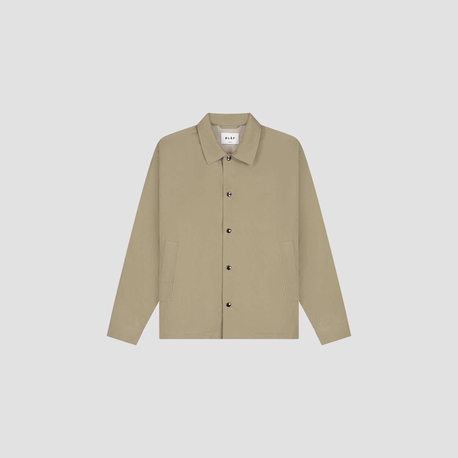 ØLÅF - WORKWEAR COACH JACKET, Color: TREEHOUSE, Size: XS