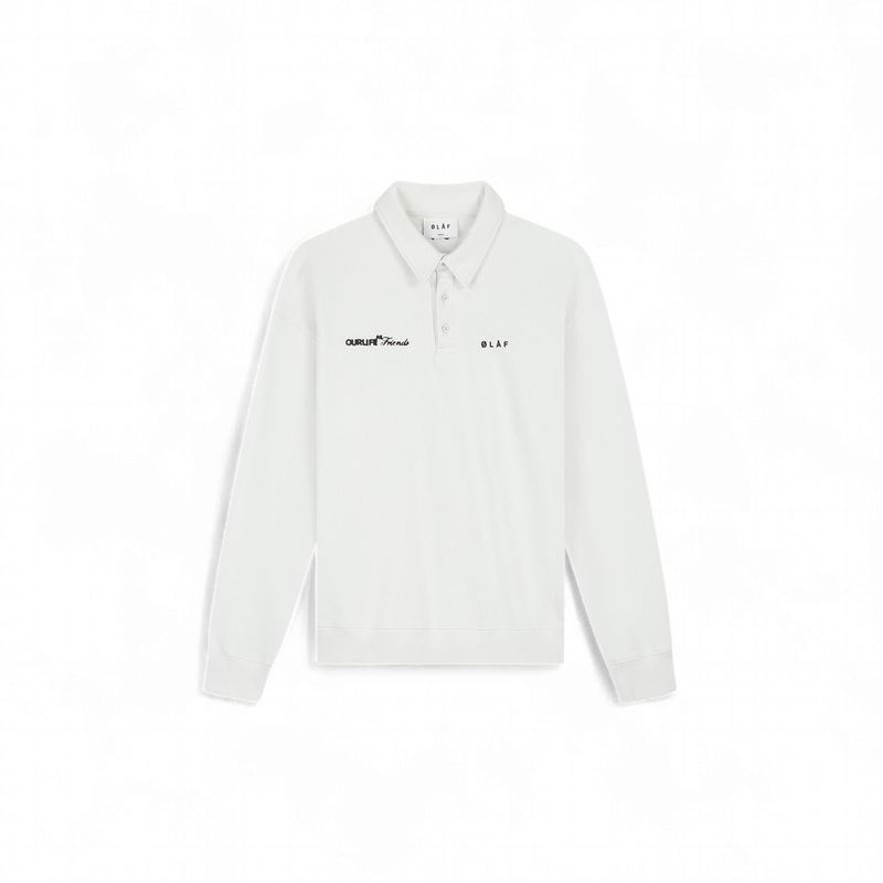 ØLÅF - SCRIPT FRIENDS OVERSIZED POLO