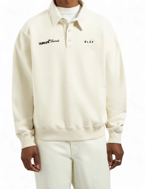 ØLÅF - SCRIPT FRIENDS OVERSIZED POLO