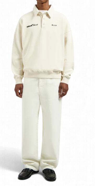 ØLÅF - SCRIPT FRIENDS OVERSIZED POLO