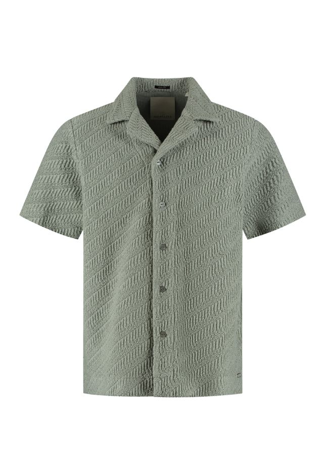 DStrezzed - Steph Resort Shirt, Color: Green Shadow, Size: M