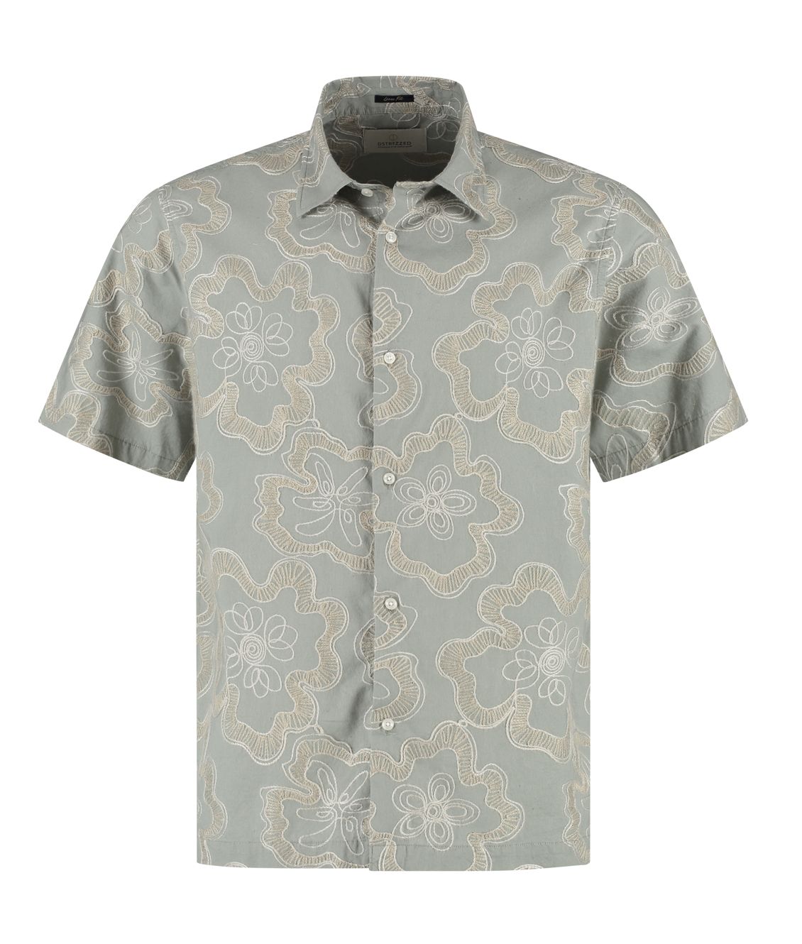 DStrezzed - DS_Dylan Summer Shirt, Color: Green Shadow, Size: M