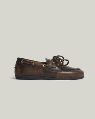POSA - Boat Loafer Brushed Leather