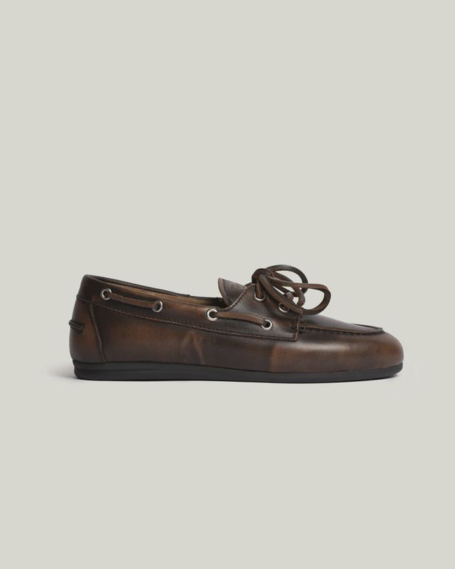 POSA - Boat Loafer Brushed Leather
