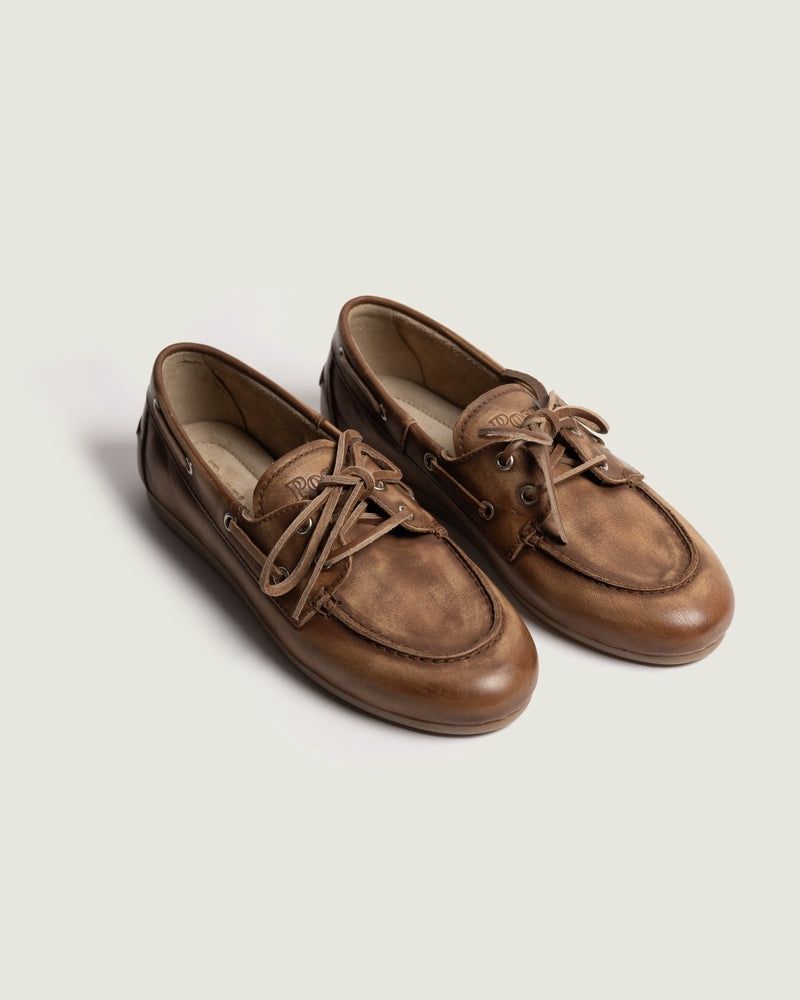 POSA - Boat Loafer Brushed Leather