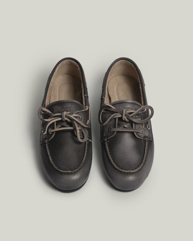 POSA - Boat Loafer Brushed Leather