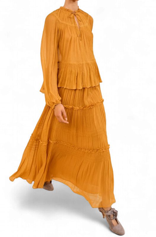 ULLA JOHNSON - Leandra LS Silk Blouse