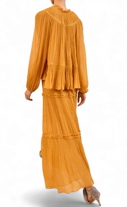 ULLA JOHNSON - Leandra LS Silk Blouse