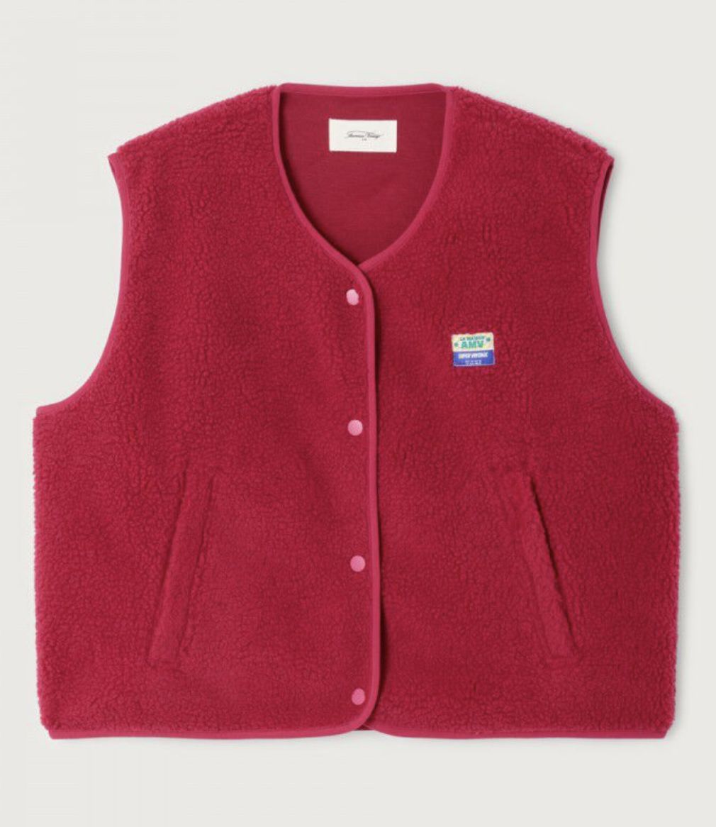 American Vintage - HOK16BE26MAGCHI, Color: MAGENTA CHINE, Size: XS/S