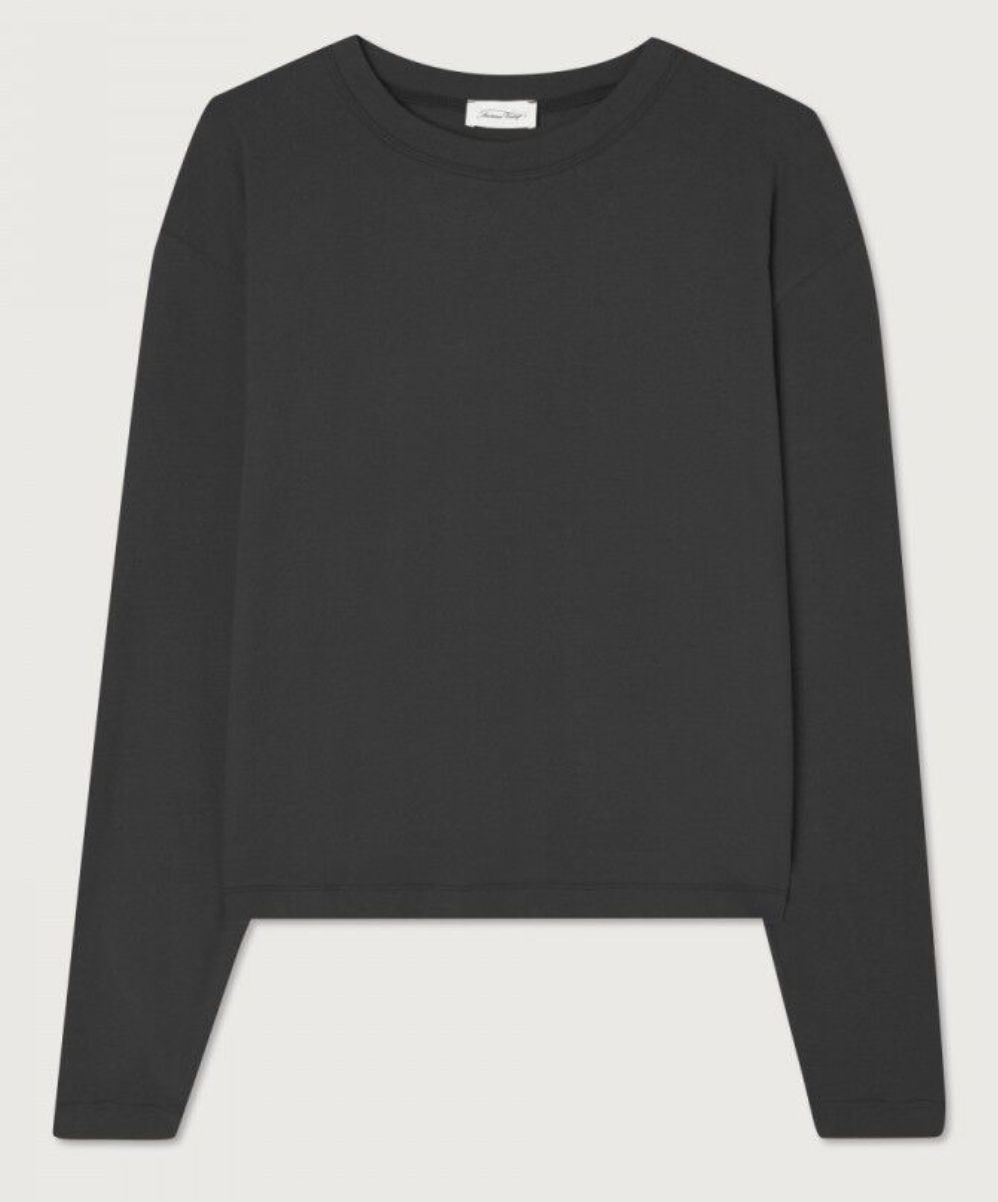 American Vintage - YPA02BE26 CARBON CHIN, Color: CARBONE CHINE, Size: M/L