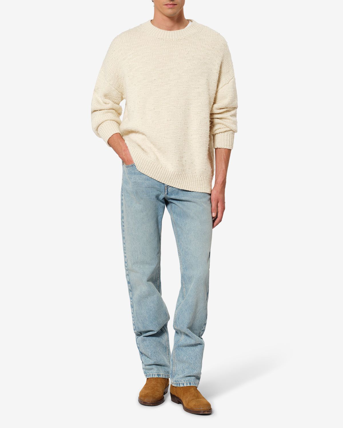 ISABEL MARANT Karl Ecru, worn