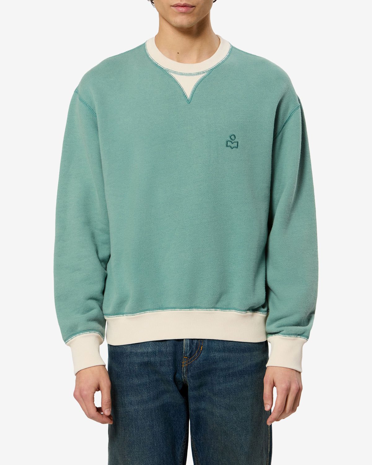 ISABEL MARANT Miker Bluish Green, worn