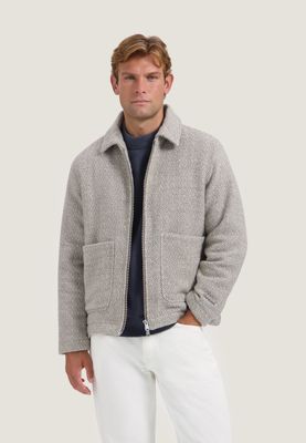 DSTREZZED Harris Jacket Silver Birch, worn