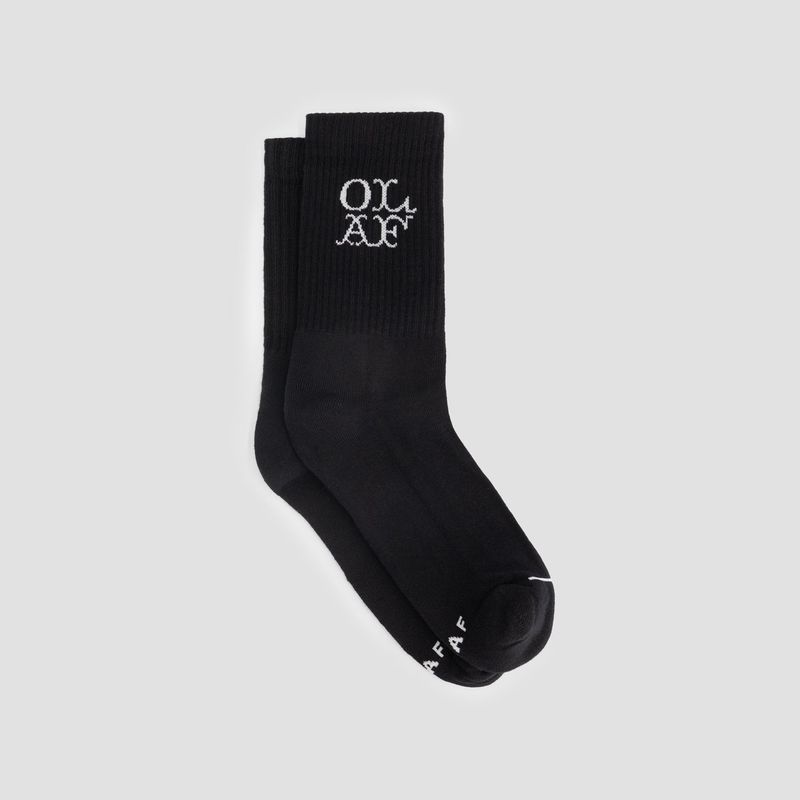 ØLÅF Western Logo Socks Black, product photo