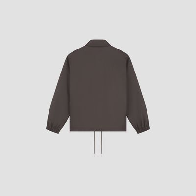 ØLÅF Coach Jacket Chocolate Plum, back