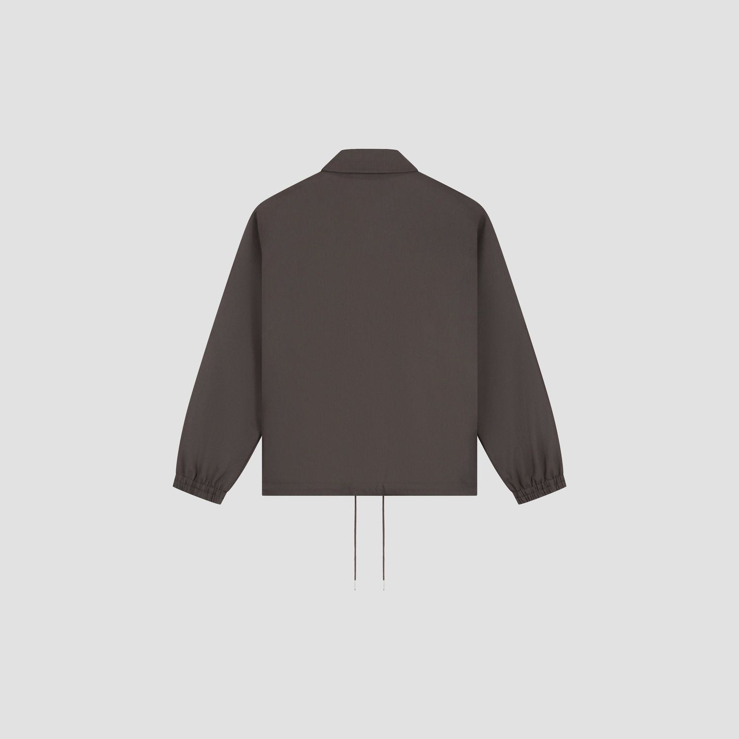 ØLÅF Coach Jacket Chocolate Plum, back