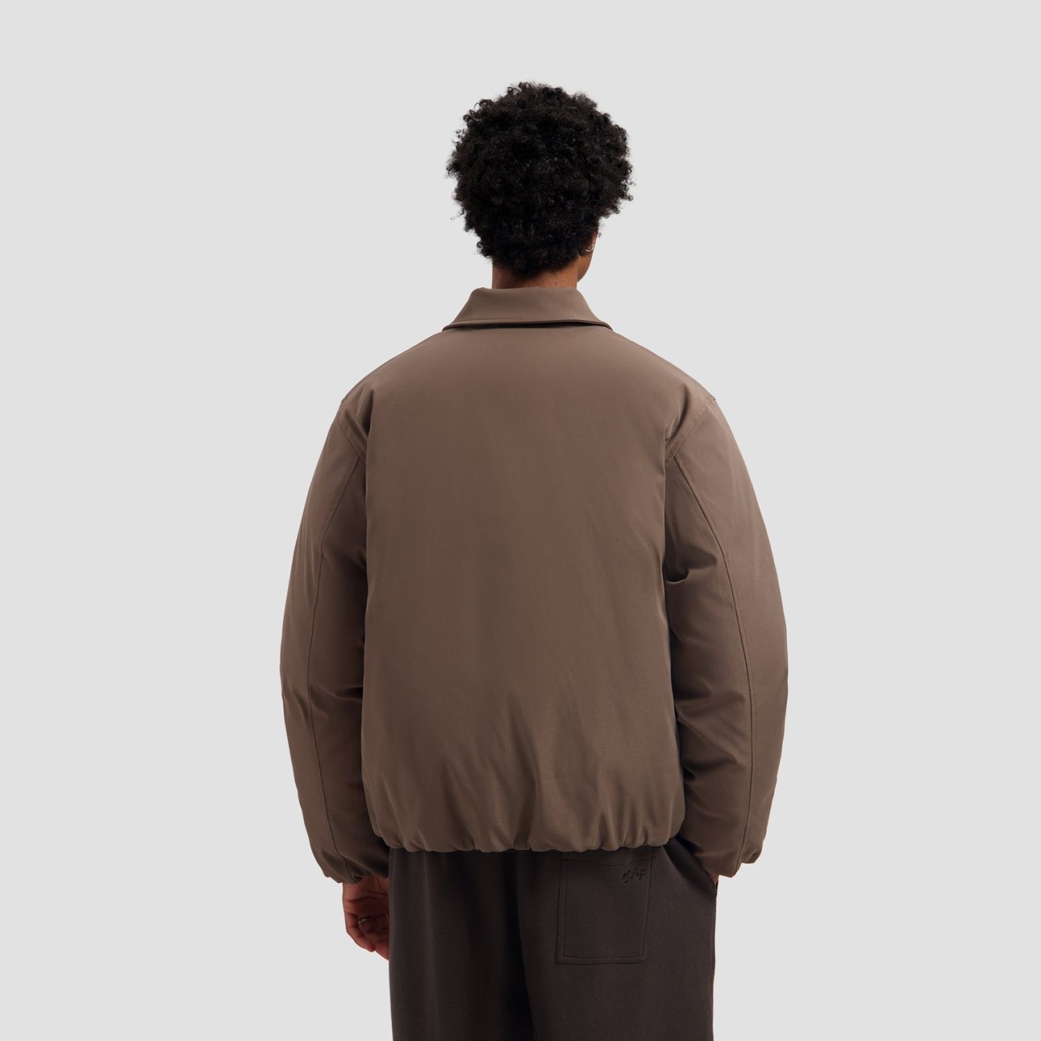 ØLÅF Padded Jacket Chocolate Chip, worn