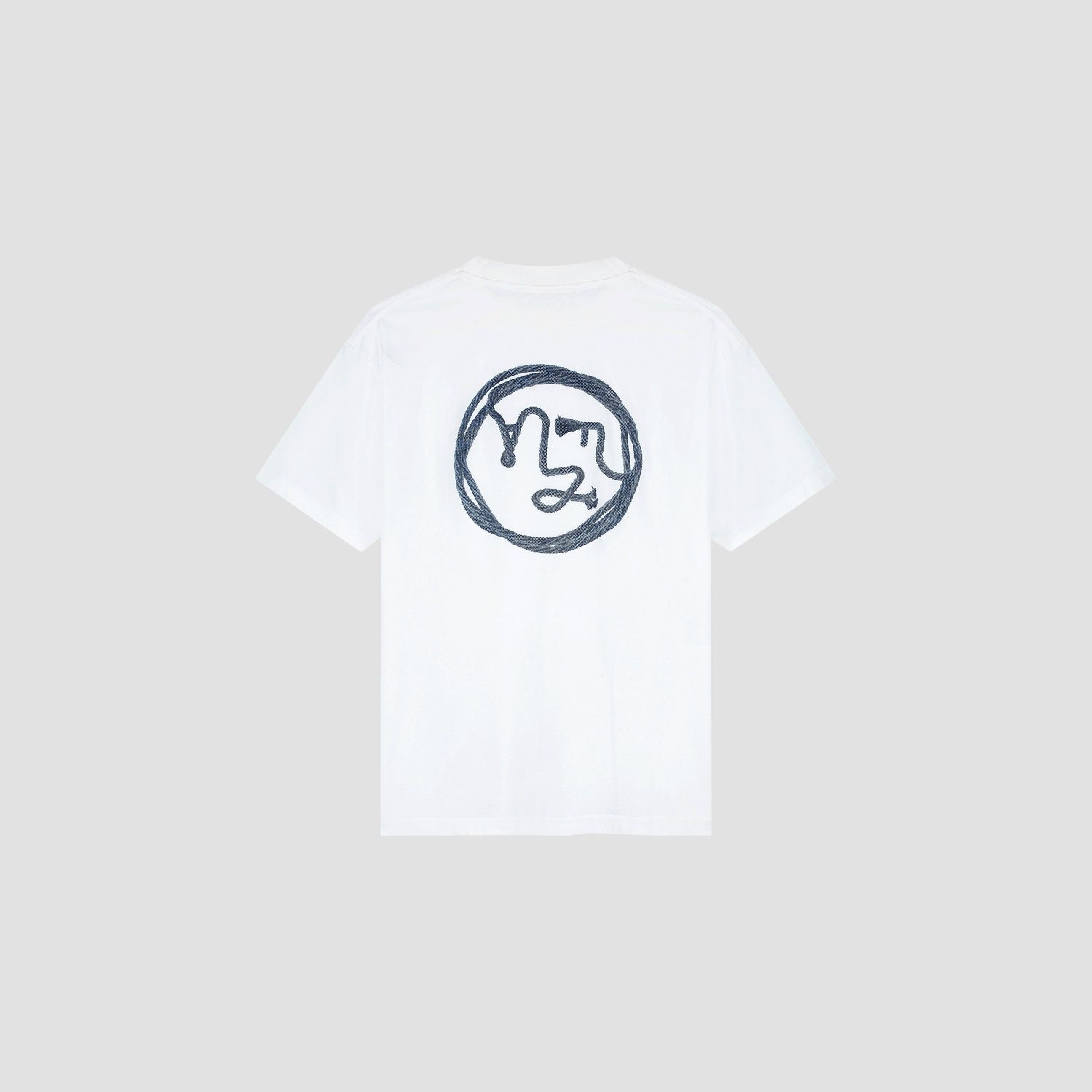 ØLÅF Lasso Face Tee Optical White, back