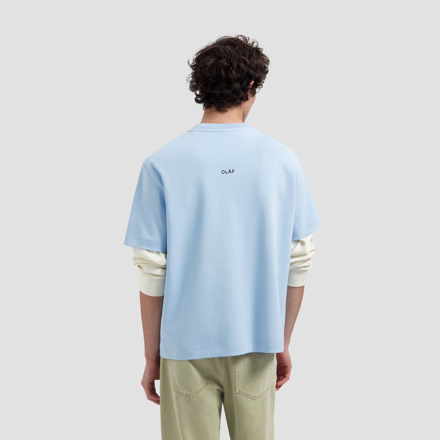 ØLÅF Essential Tee Windsurfer, worn