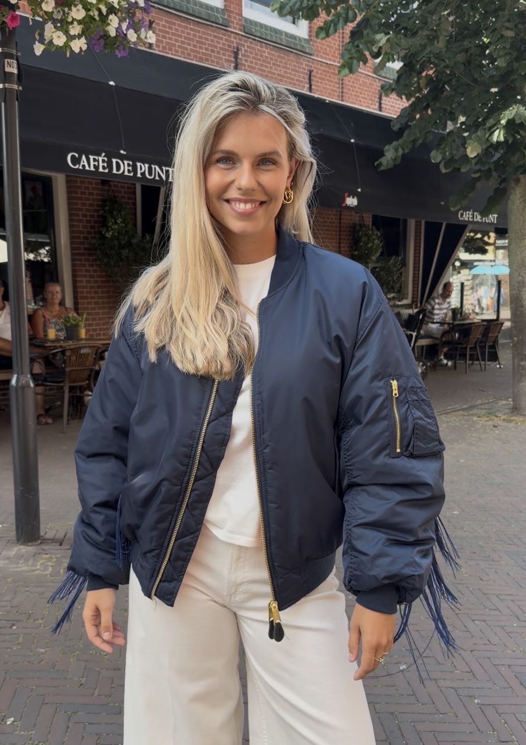 Suus the label Bomber Franjes