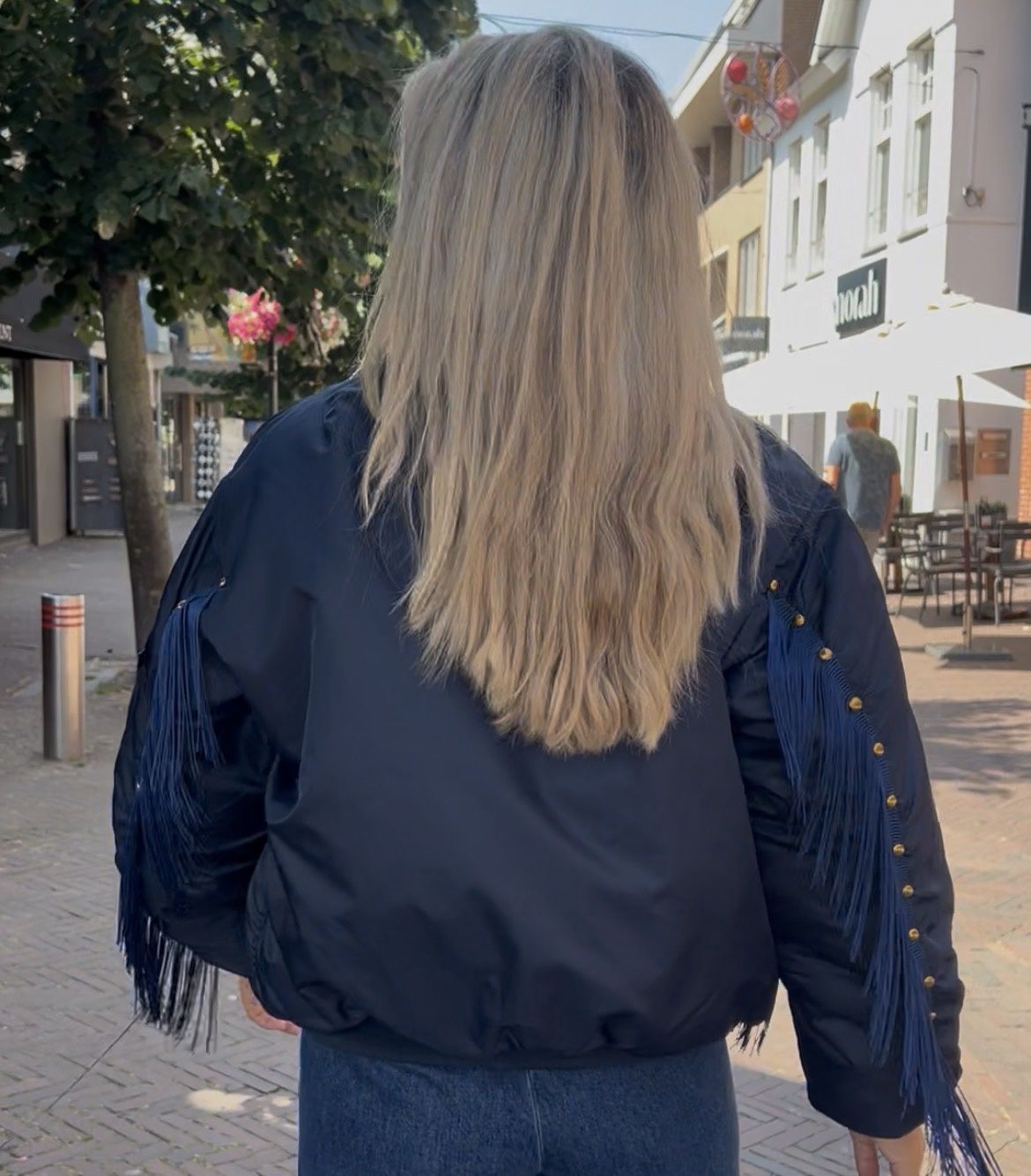 Suus the label Bomber Franjes