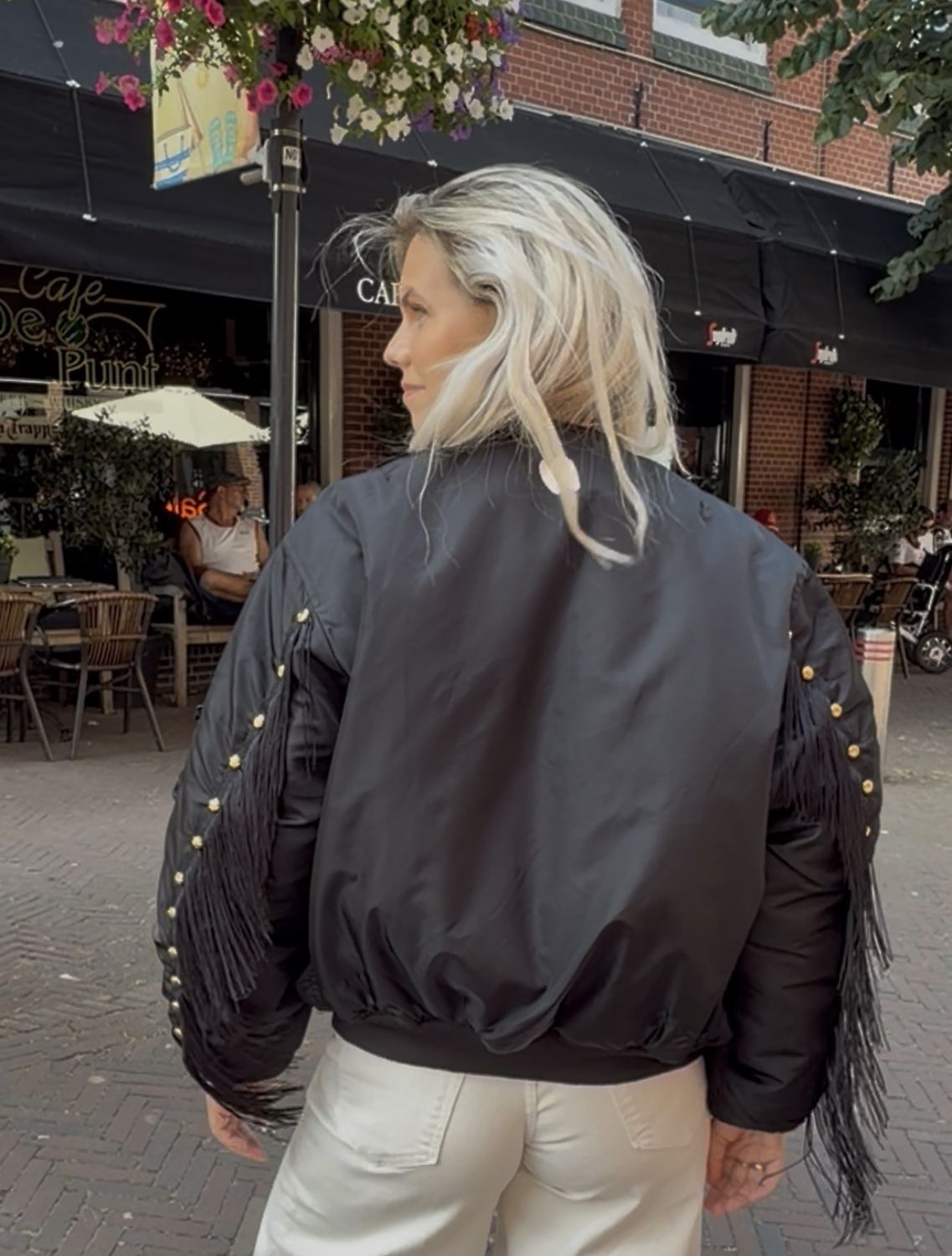 Suus the label Bomber Franjes