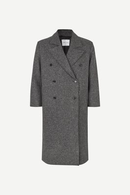 SAMSØE SAMSØE Savince Coat Dark Grey Mel., front