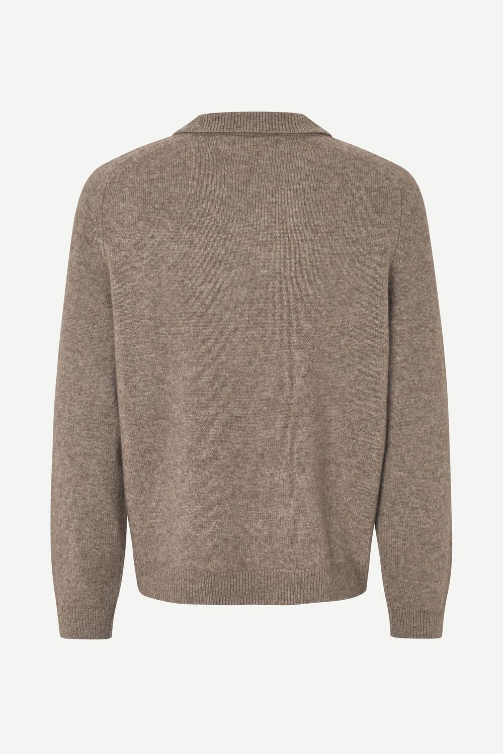 SAMSØE SAMSØE Safrans Polo Lead Gray Mel., back