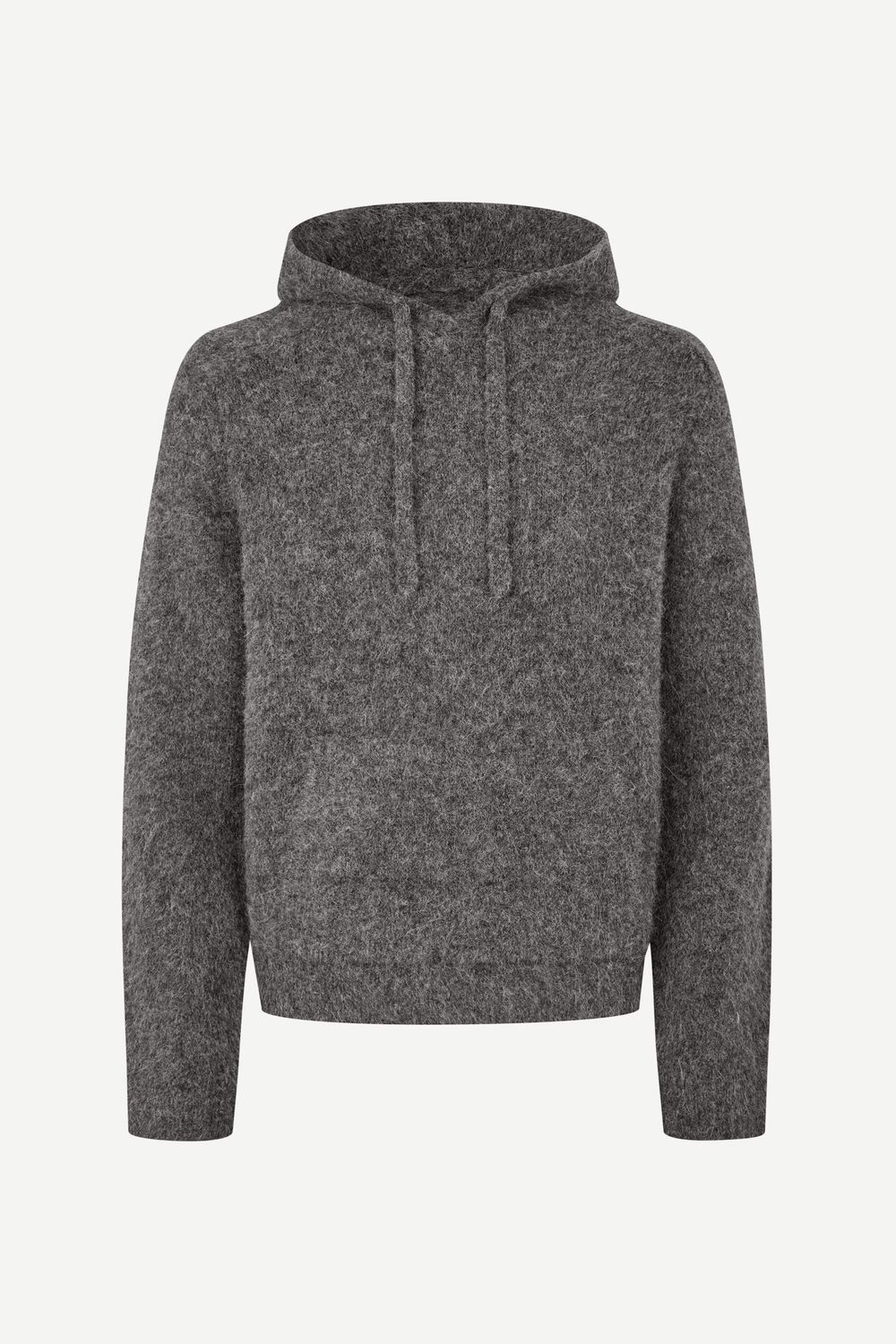 SAMSØE SAMSØE Sajob Hoodie Dark Grey Mel., front