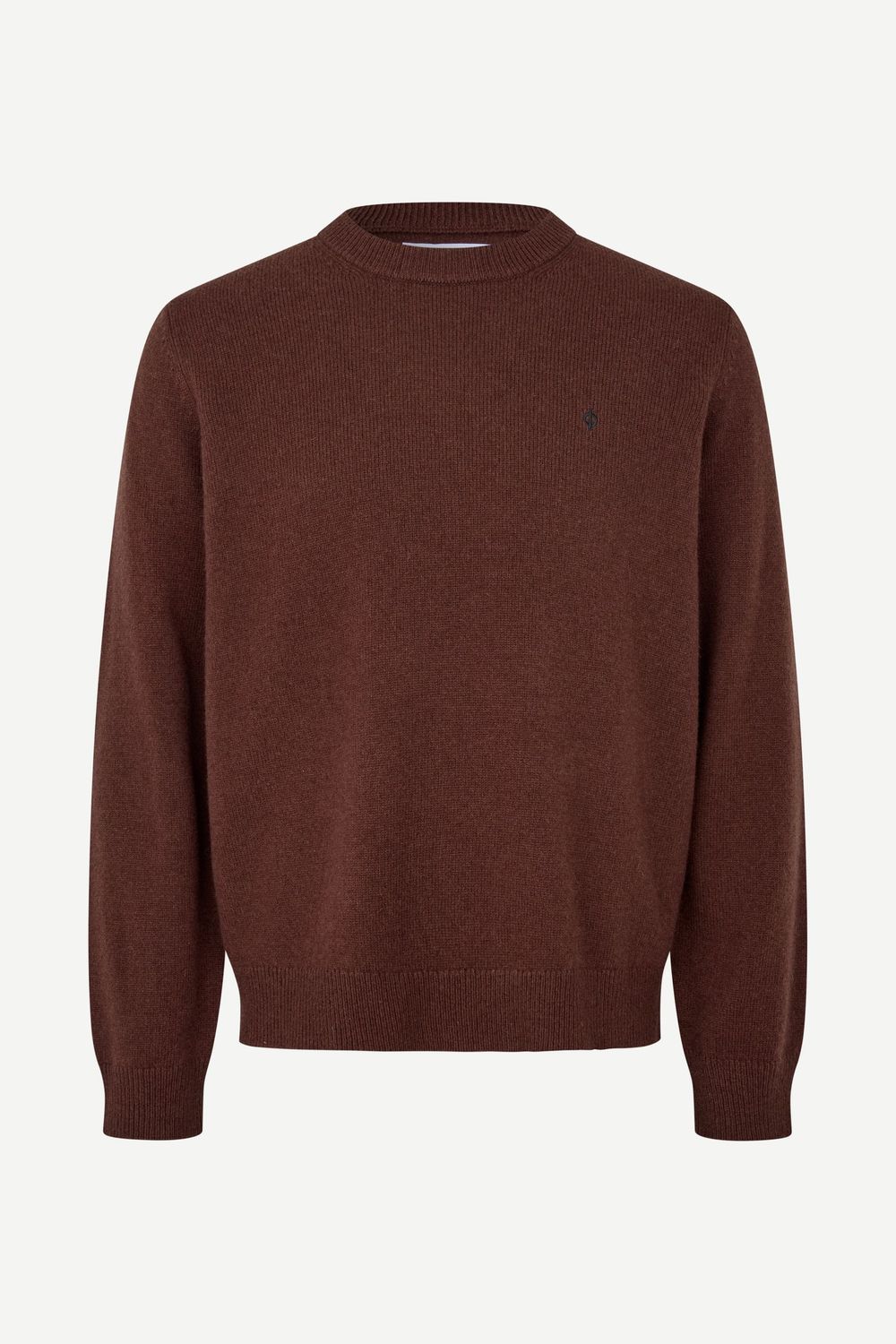 SAMSØE SAMSØE Sapatrik Sweater Bitter Chocolate, front