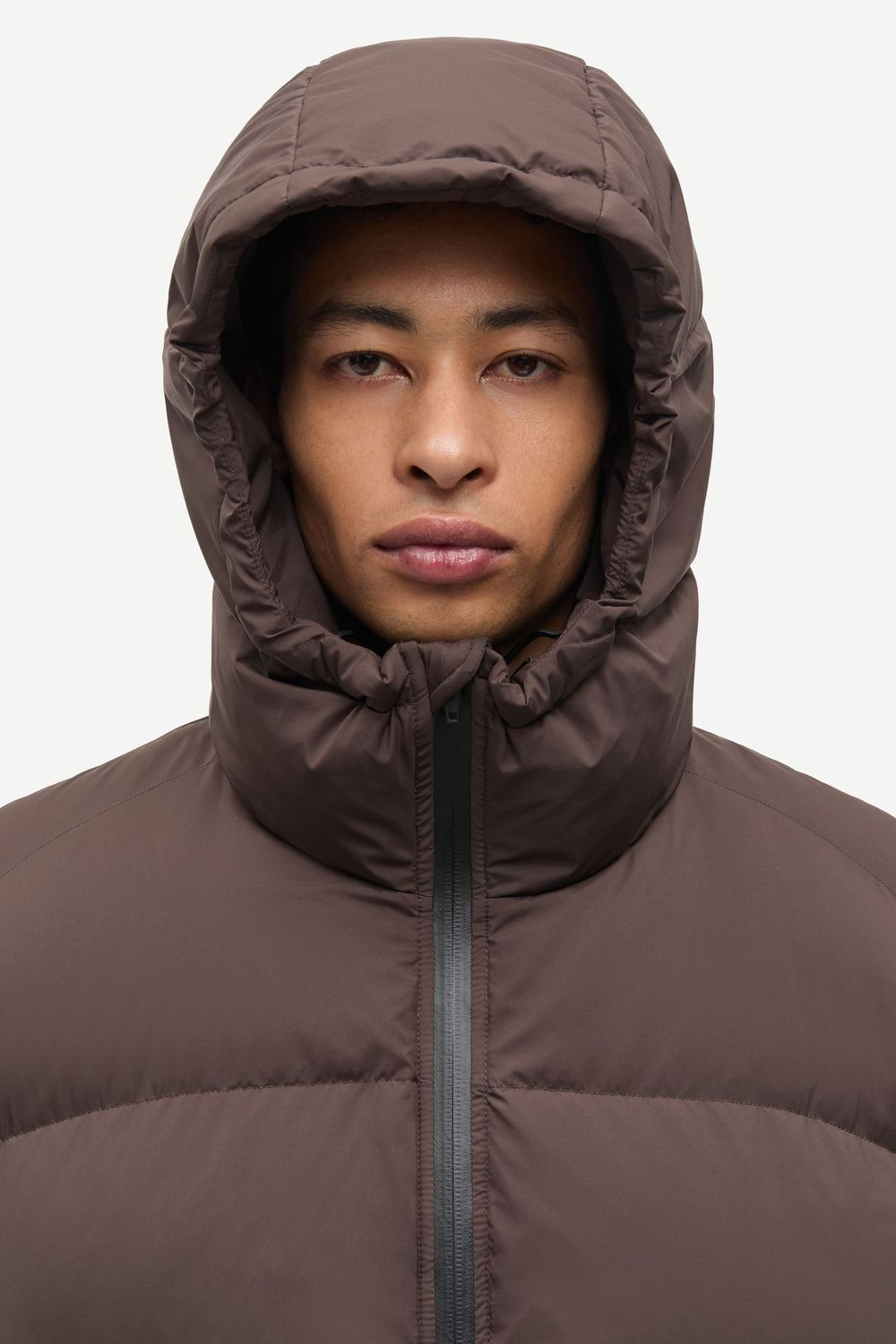 SAMSØE SAMSØE Sapax Puffer Jacket Mulch, worn