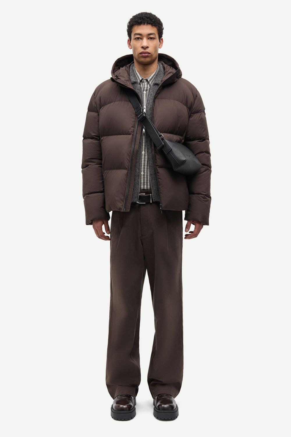 SAMSØE SAMSØE Sapax Puffer Jacket Mulch, worn