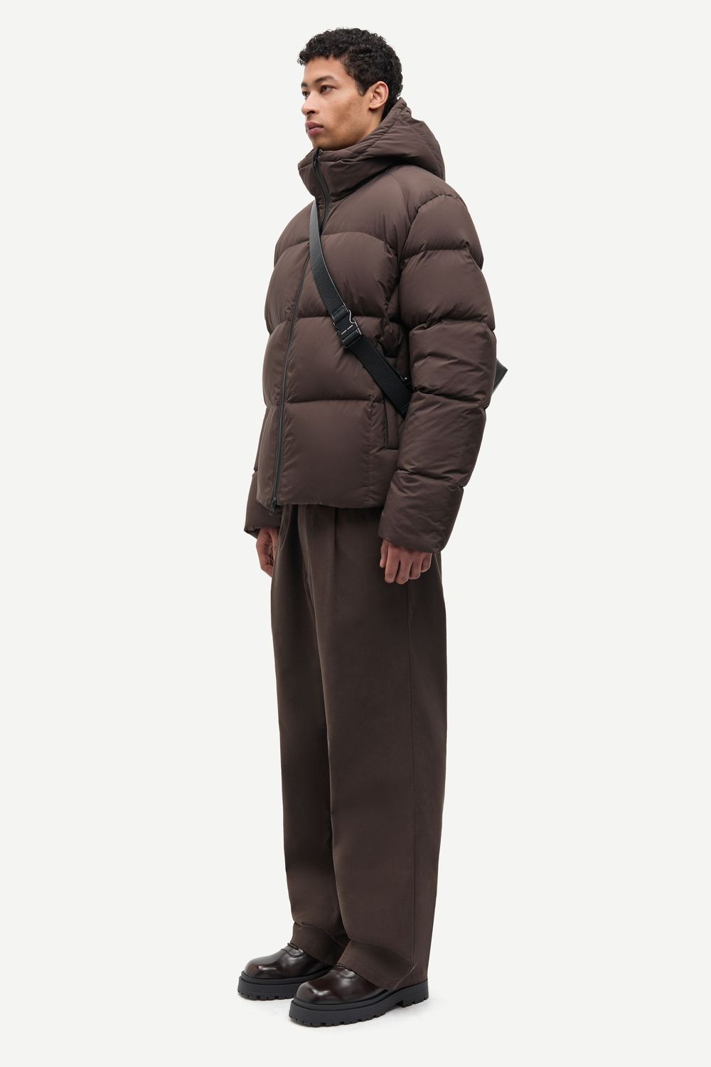 SAMSØE SAMSØE Sapax Puffer Jacket Mulch, worn