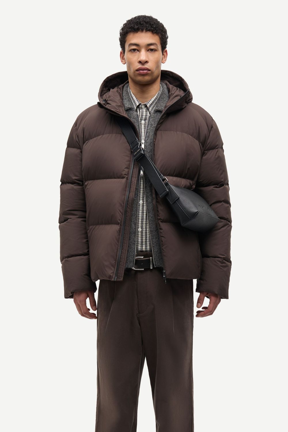 SAMSØE SAMSØE Sapax Puffer Jacket Mulch, worn