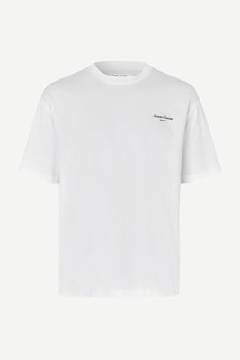 SAMSØE SAMSØE Sauni T-shirt White Building, front