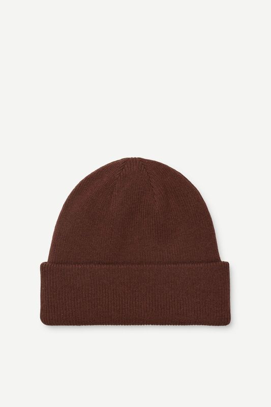 SAMSØE SAMSØE The Beanie Bitter Chocolate, product photo