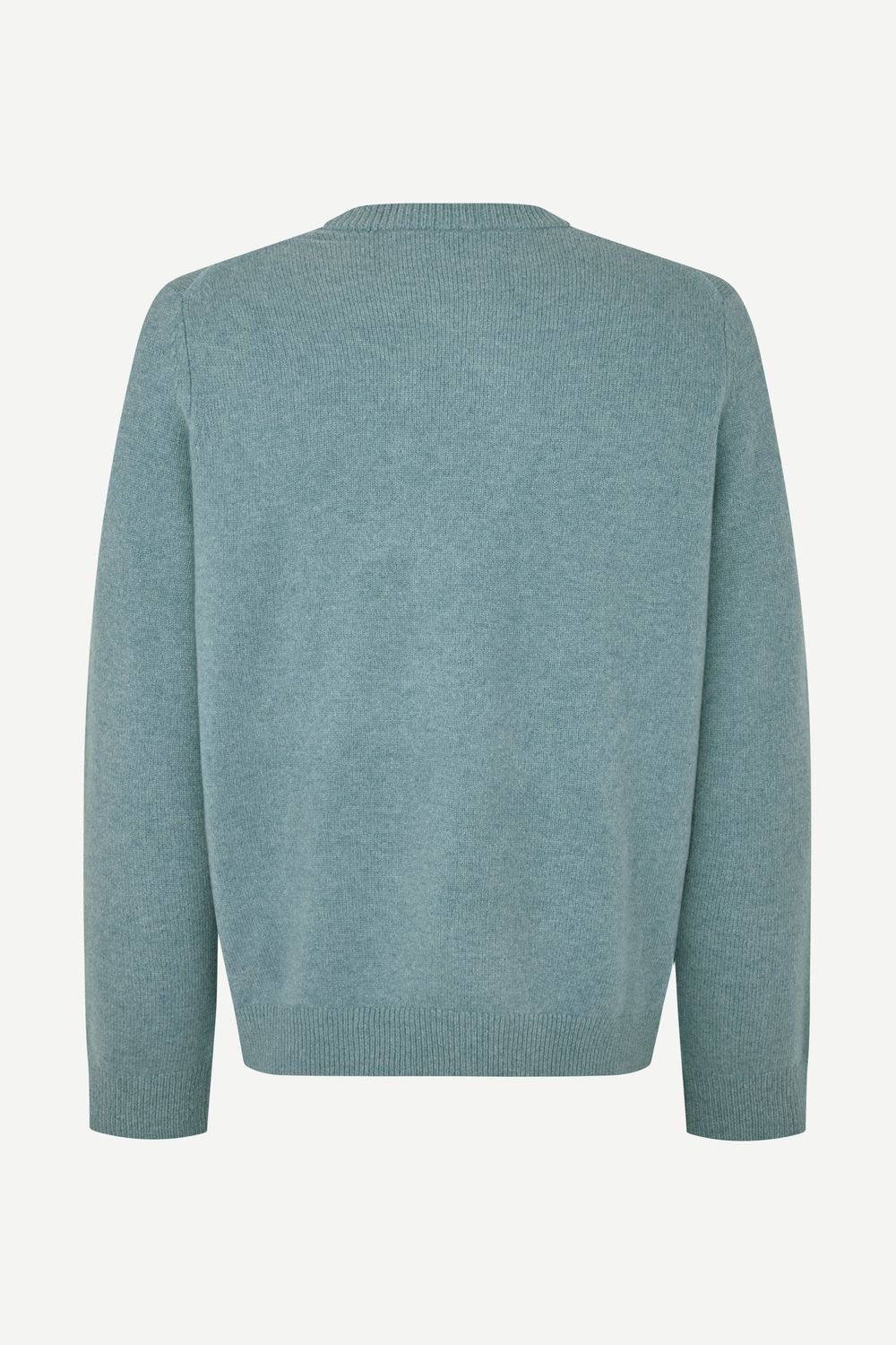 SAMSØE SAMSØE Isak Knit Sweater Stormy Sea, back