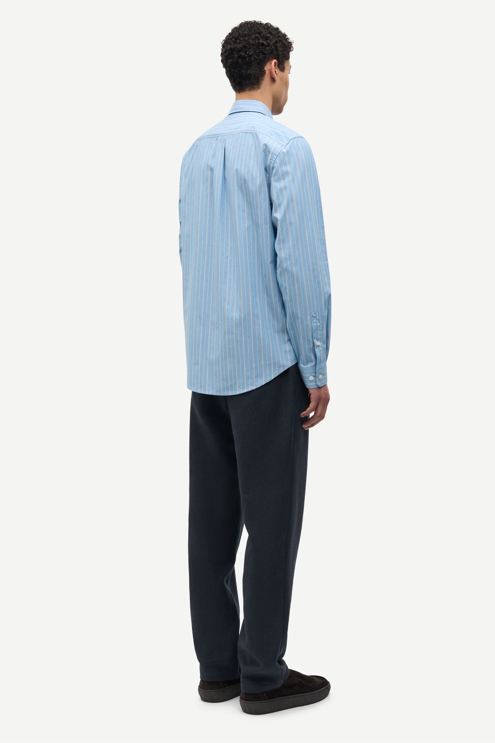 SAMSØE SAMSØE Saliam NJ Shirt Cyaneus St., worn