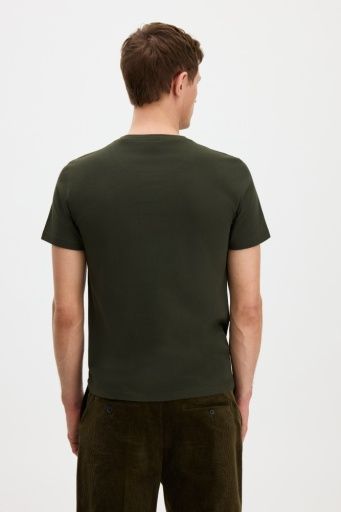 stretch cotton tee