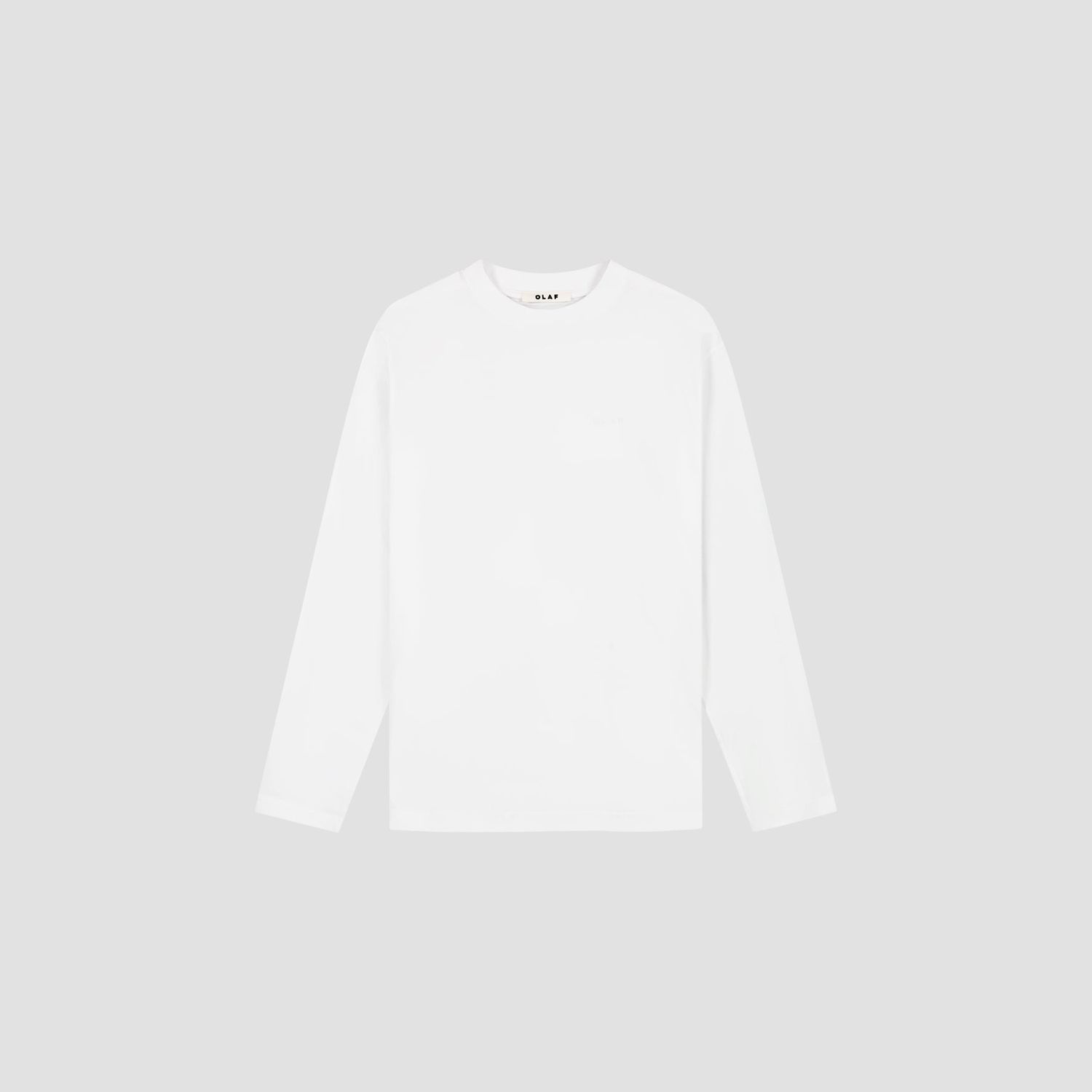 ØLÅF Doily LS Tee Optical White, back