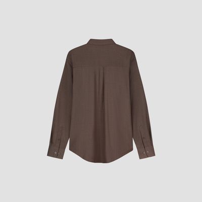 ØLÅF Relaxed LS Shirt Bracken, back