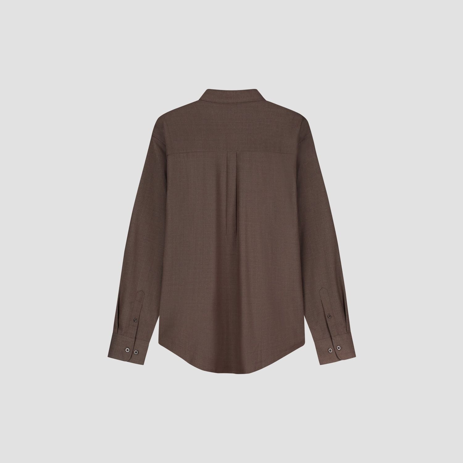 ØLÅF Relaxed LS Shirt Bracken, back