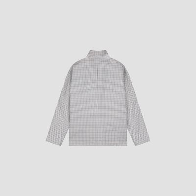 ØLÅF Oversized Utility Jacket Bracken/Dusty Blue, back