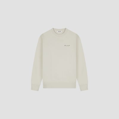 ØLÅF Doily Face Crewneck Ancient Scroll, front