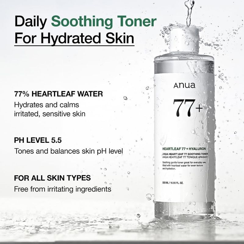 HEARTLEAF 77% Soothing Toner 77%
