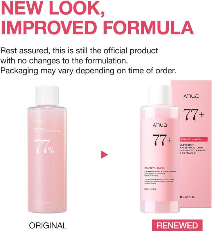 PEACH 77 Niacin Essence Toner 77%