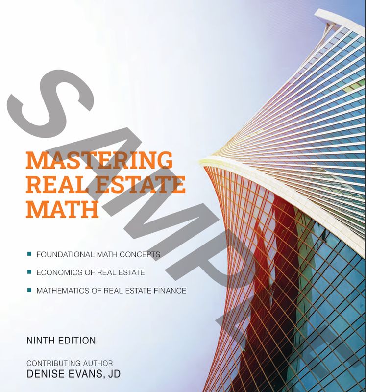 Mastering Real Estate Math 9th Edition Mastering Real Estate Math 9th Edition